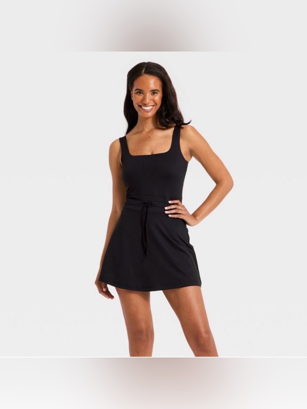 Women's Everyday Soft Active Dress - All In Motion Black